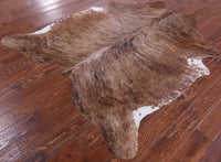 Thumbnail for Light Brindle Natural Cowhide Rug - Large 6' 6