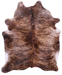Thumbnail for Light Brindle Natural Cowhide Rug - XX-Large 7' 8
