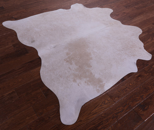 Beige Natural Cowhide Rug - Small 5' 6