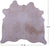 Beige Natural Cowhide Rug - Small 5' 6"H x 5' 10"W