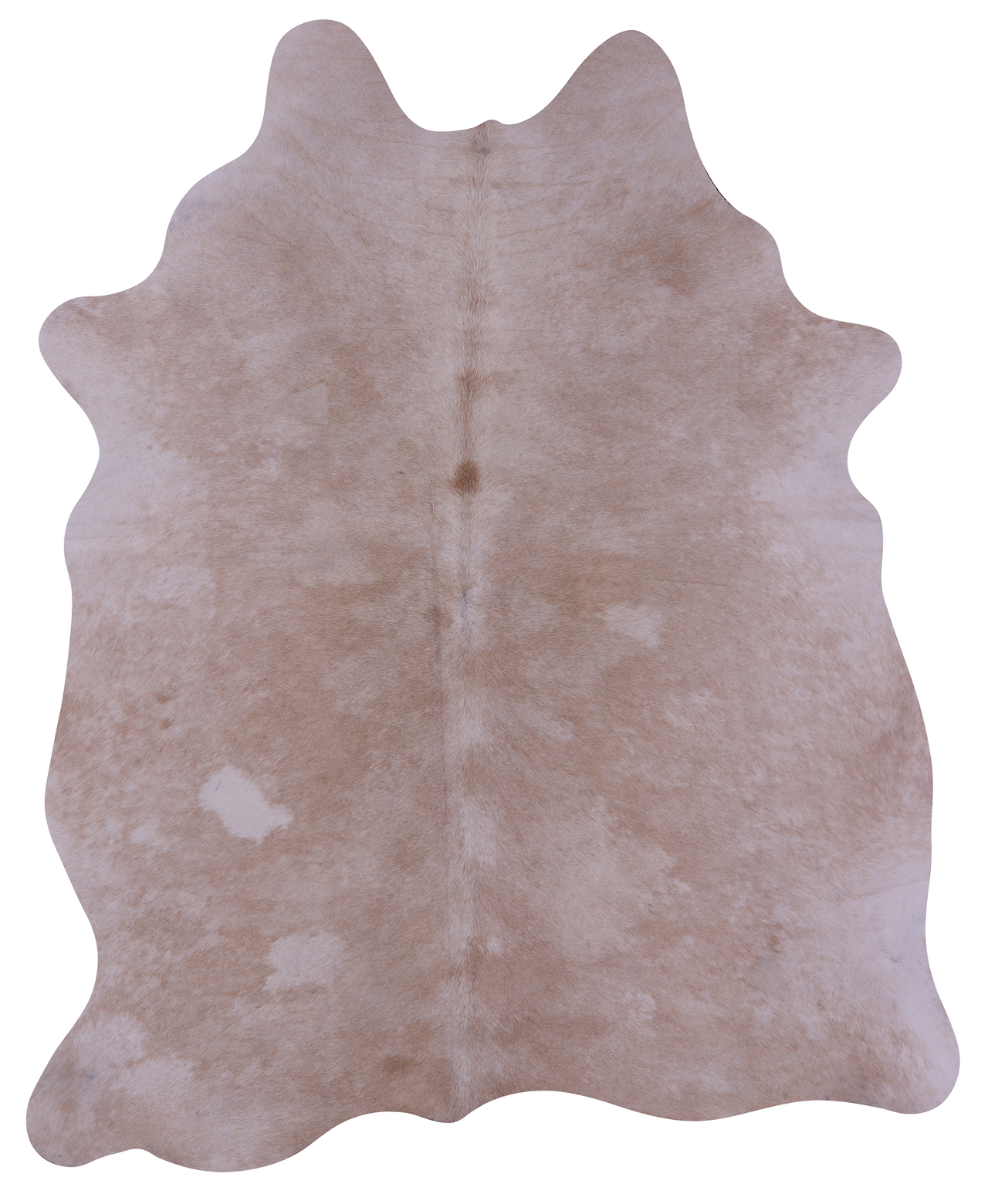 Beige Natural Cowhide Rug - Medium 5' 8"H x 4' 8"W