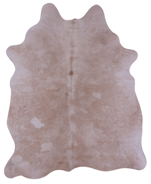 Beige Natural Cowhide Rug - Medium 5' 8