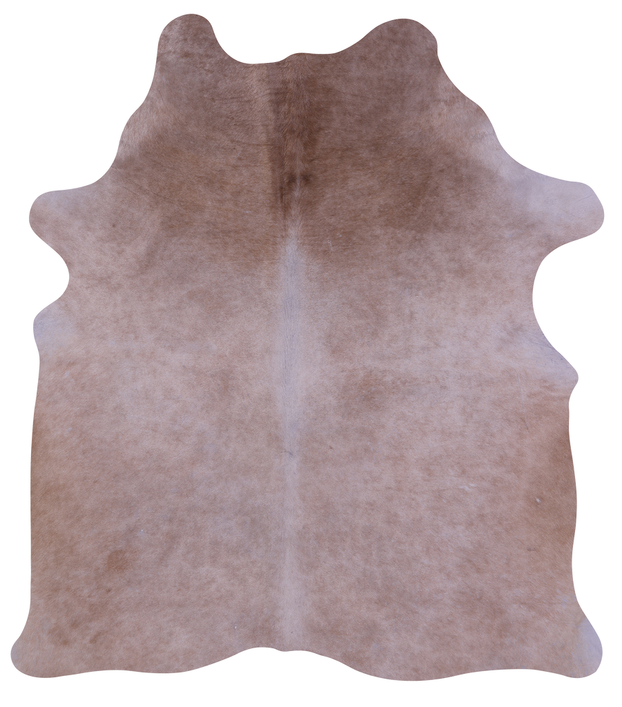 Beige Natural Cowhide Rug - Medium 5' 11"H x 5' 3"W