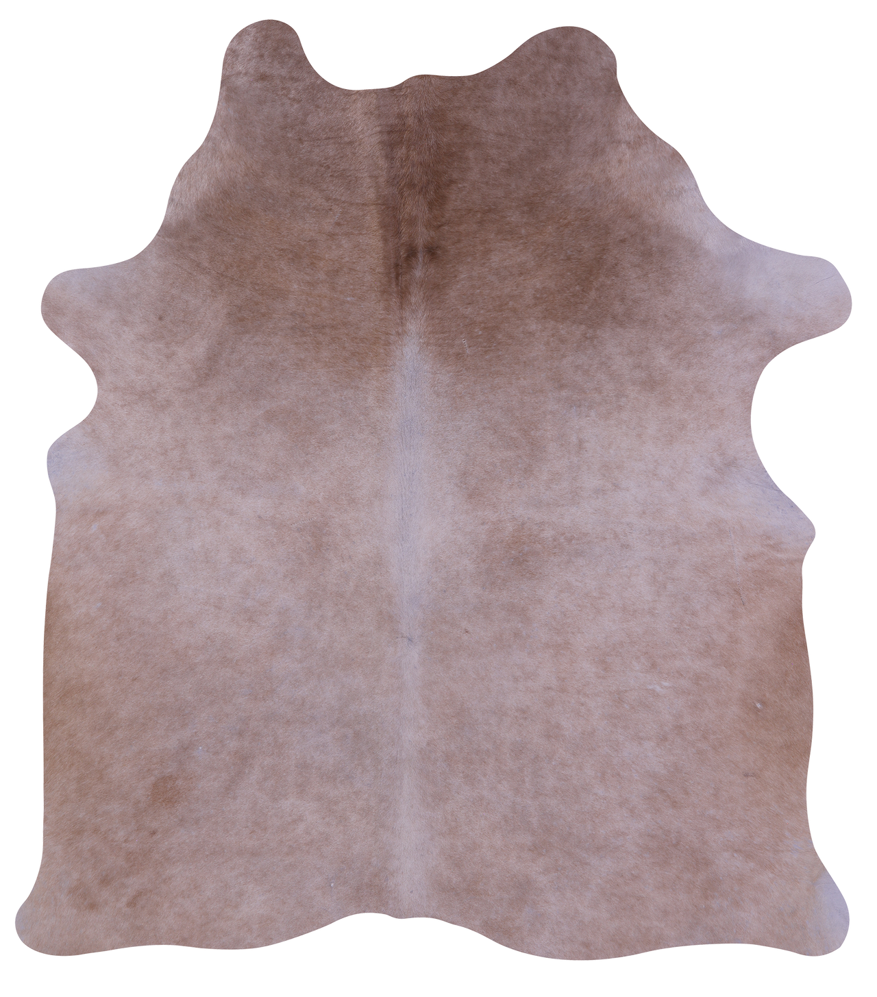 Beige Natural Cowhide Rug - Medium 5' 11"H x 5' 3"W