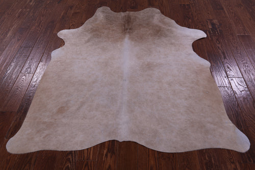 Beige Natural Cowhide Rug - Medium 5' 11