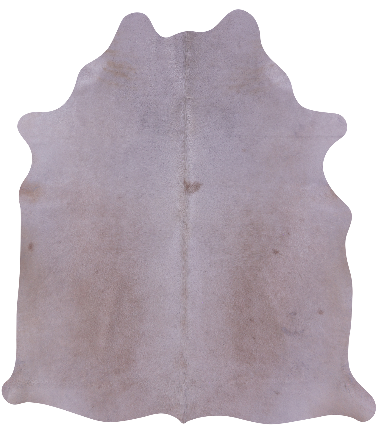 Beige Natural Cowhide Rug - Small 5' 7"H x 5' 2"W