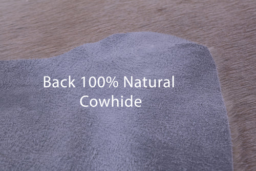 Beige Natural Cowhide Rug - Small 5' 7