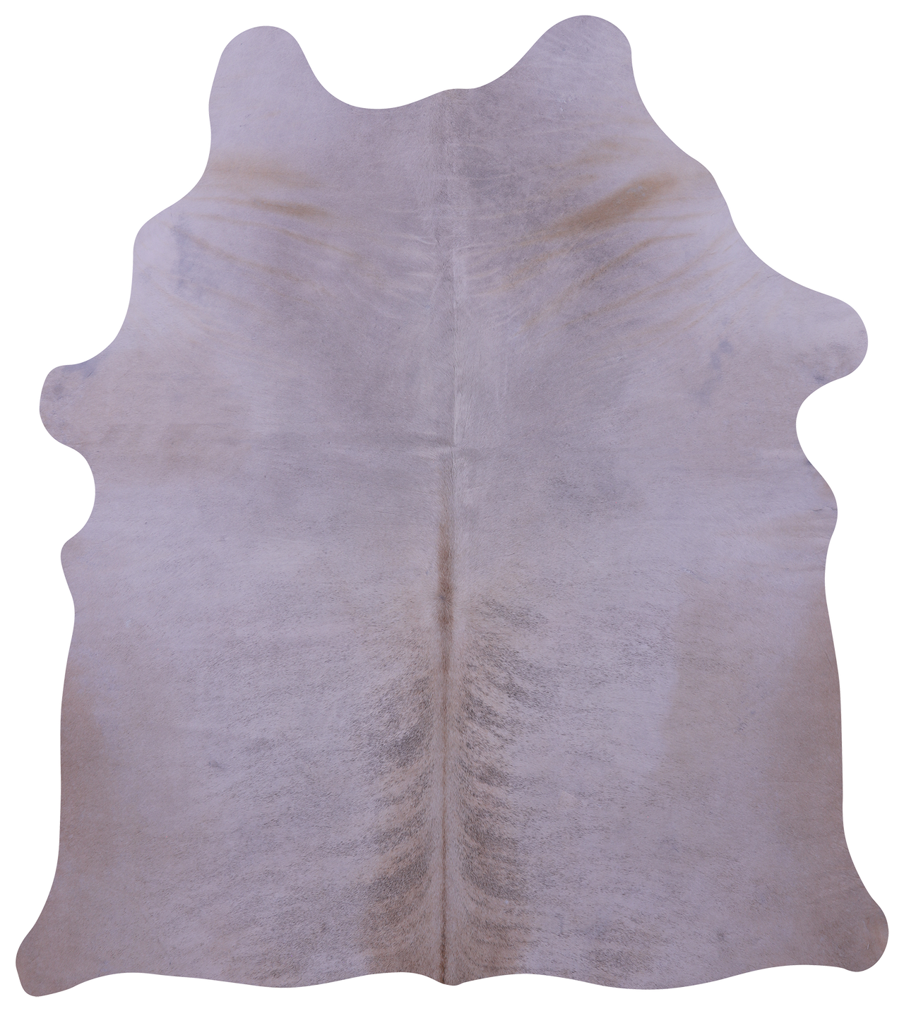 Light Brindle Natural Cowhide Rug - Medium 6' 0"H x 5' 2"W