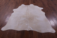 Thumbnail for Beige Natural Cowhide Rug - Medium 5' 9
