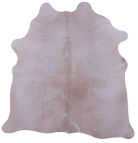 Thumbnail for Beige Natural Cowhide Rug - Medium 5' 9
