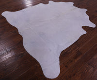 Thumbnail for White Natural Cowhide Rug - XX-Large 7' 9