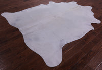 Thumbnail for White Natural Cowhide Rug - XX-Large 8' 7