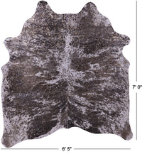 Thumbnail for Leopard Animal Print Natural Cowhide Rug - X-Large 7'0