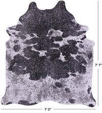 Thumbnail for Leopard Animal Print Natural Cowhide Rug - X-Large 7'7