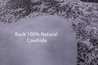 Thumbnail for Leopard Animal Print Natural Cowhide Rug - X-Large 7'7