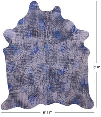 Thumbnail for Printed Natural Cowhide Rug - XX-Large 8'0