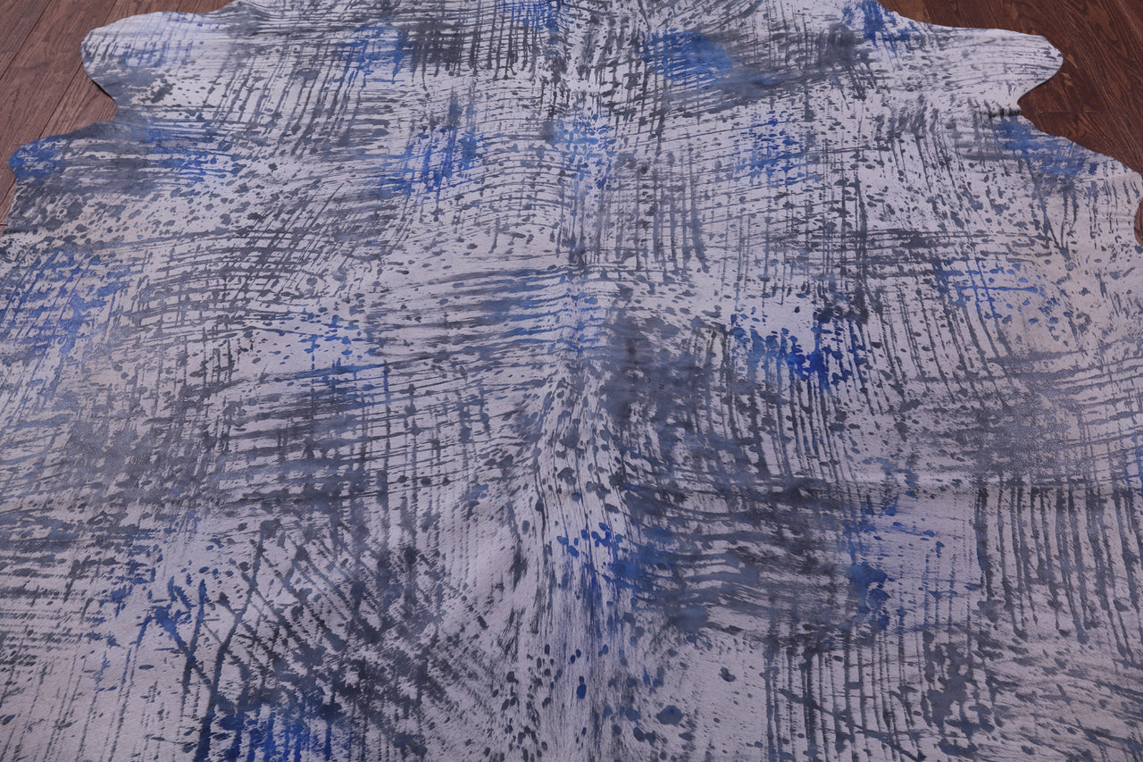 Printed Natural Cowhide Rug - XX-Large 8'0"H x 6'11"W