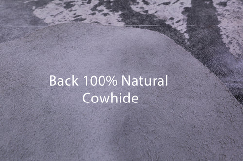 Printed Natural Cowhide Rug - X-Large 7'4