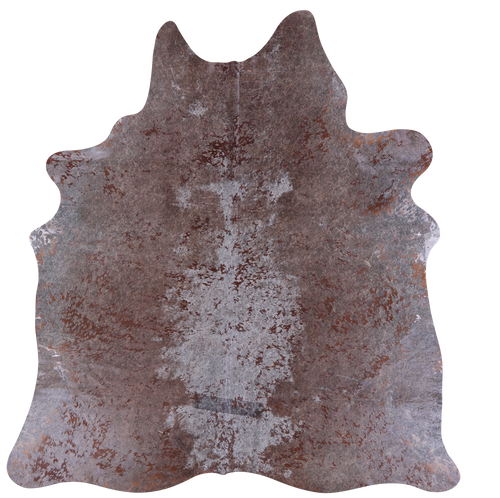 Printed Natural Cowhide Rug - X-Large 7'4