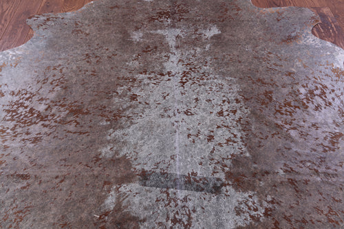 Printed Natural Cowhide Rug - X-Large 7'4
