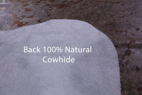 Printed Natural Cowhide Rug - X-Large 7'4