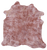 Printed Natural Cowhide Rug - Medium 6'2"H x 6'1"W