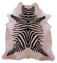 Thumbnail for Zebra Animal Print Natural Cowhide Rug - XX-Large 7' 9