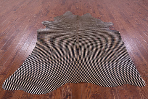 Printed Natural Cowhide Rug - XX-Large 8' 0