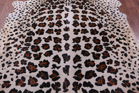 Thumbnail for Jaguar Animal Print Natural Cowhide Rug - X-Large 7' 0