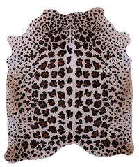 Thumbnail for Jaguar Animal Print Natural Cowhide Rug - X-Large 7' 0