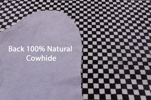 Printed Natural Cowhide Rug - X-Large 7' 0