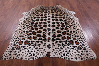 Thumbnail for Jaguar Animal Print Natural Cowhide Rug - X-Large 7' 2