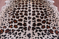 Thumbnail for Jaguar Animal Print Natural Cowhide Rug - X-Large 7' 2