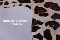 Thumbnail for Jaguar Animal Print Natural Cowhide Rug - X-Large 7' 2