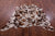 Abstract Printed Natural Cowhide Rug - X-Large 7' 1"H x 6' 7"W