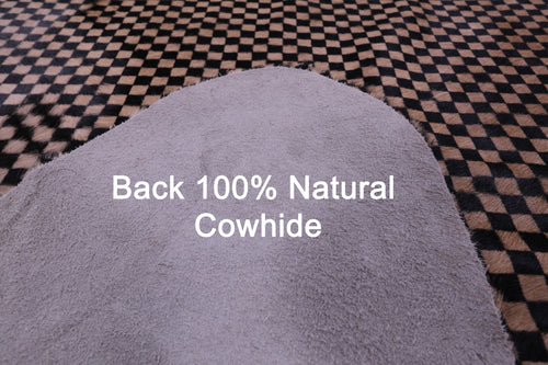 Printed Natural Cowhide Rug - XX-Large 7' 11