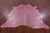 Gold Metallic Natural Pink Dyed Cowhide Rug - X-Large 7' 0"H x 6' 6"W