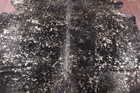 Thumbnail for Gold Metallic Natural Cowhide Rug - XX-Large 8' 0