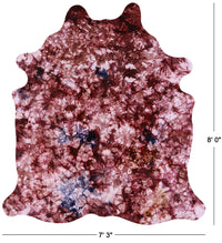 Thumbnail for Dyed Natural Cowhide Rug - XX-Large 8' 0