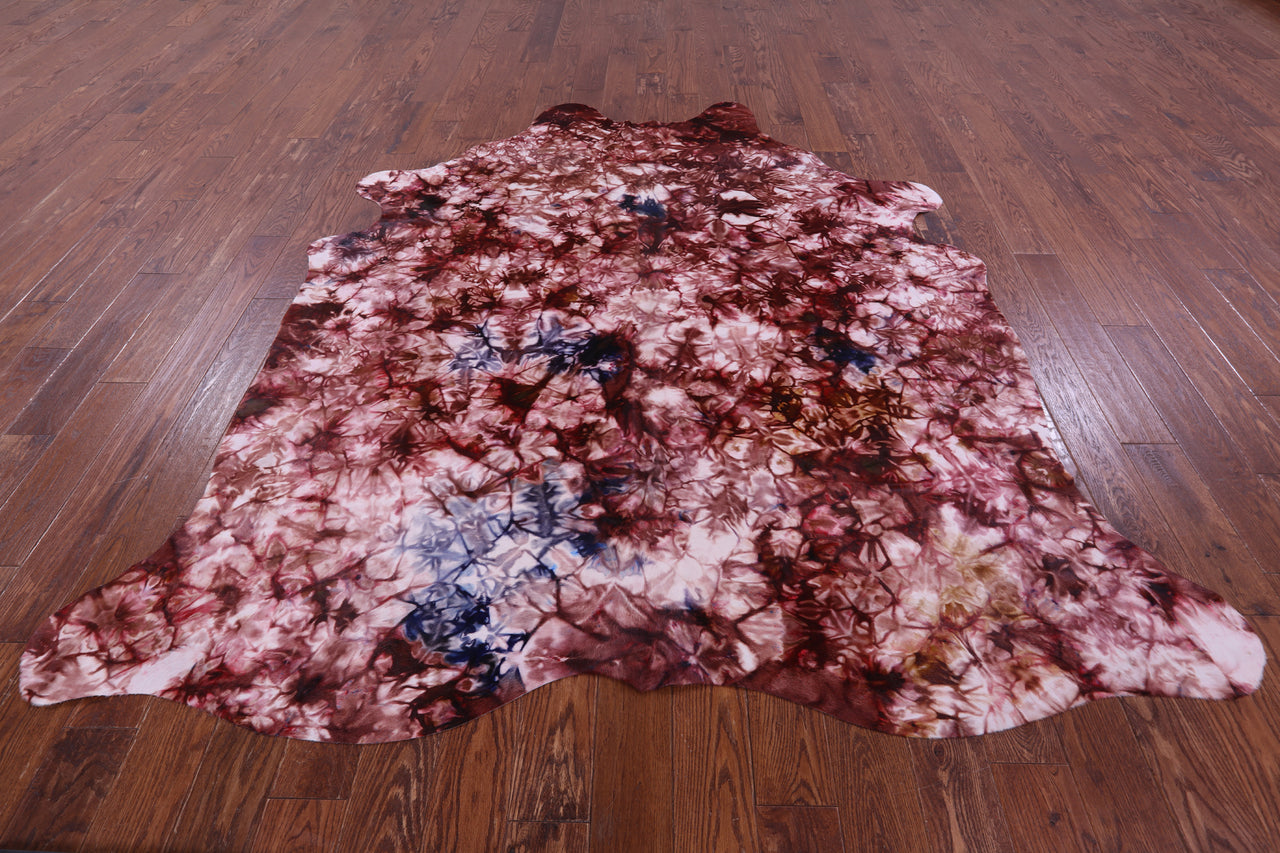 Dyed Natural Cowhide Rug - XX-Large 8' 0"H x 7' 3"W