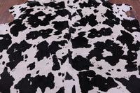 Thumbnail for Horse Animal Print Natural Cowhide Rug - X-Large 7' 7
