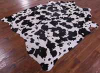 Thumbnail for Horse Animal Print Natural Cowhide Rug - X-Large 7' 7