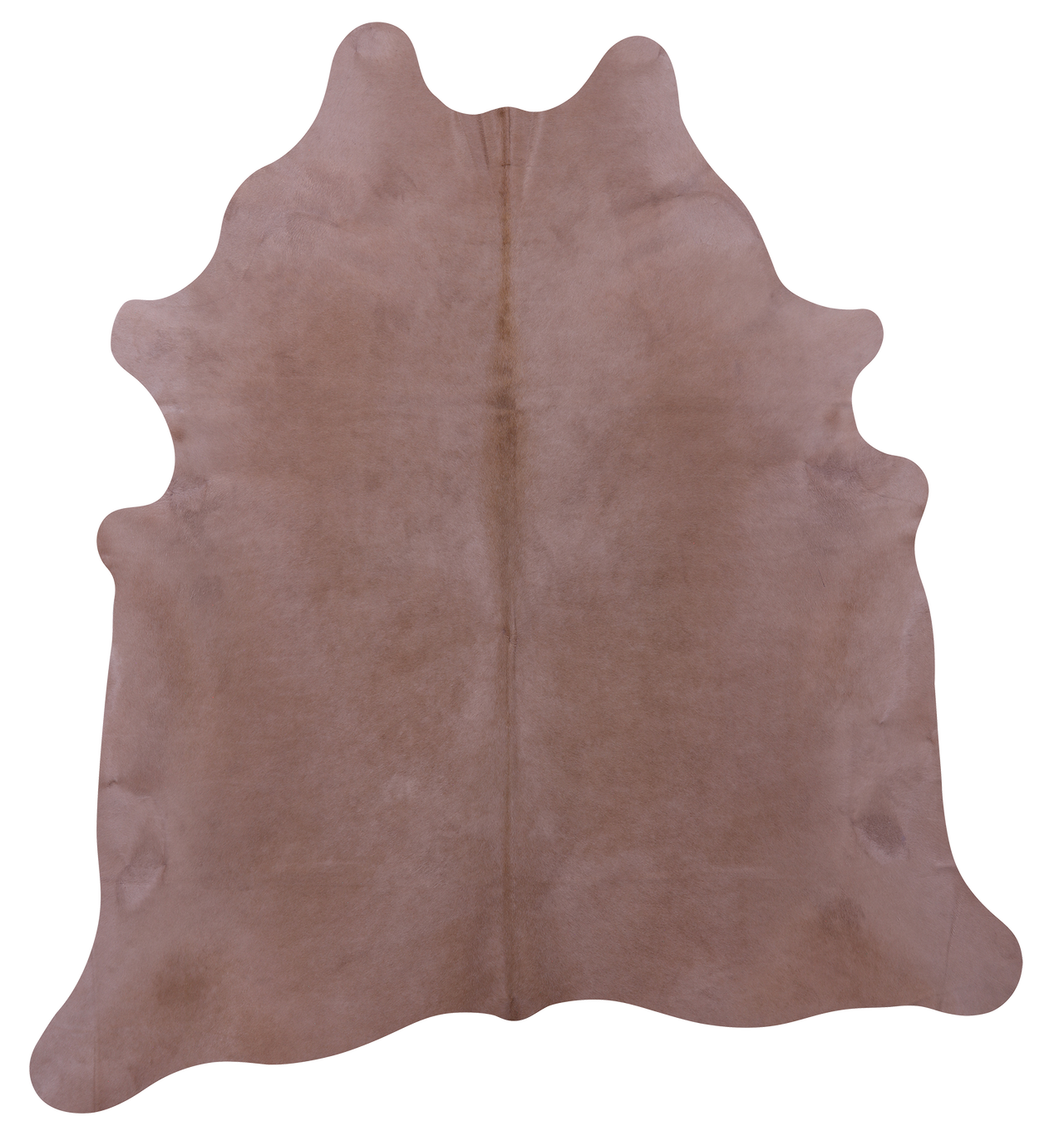 Light Brown Natural Cowhide Rug - XX-Large 7' 10"H x 7' 0"W