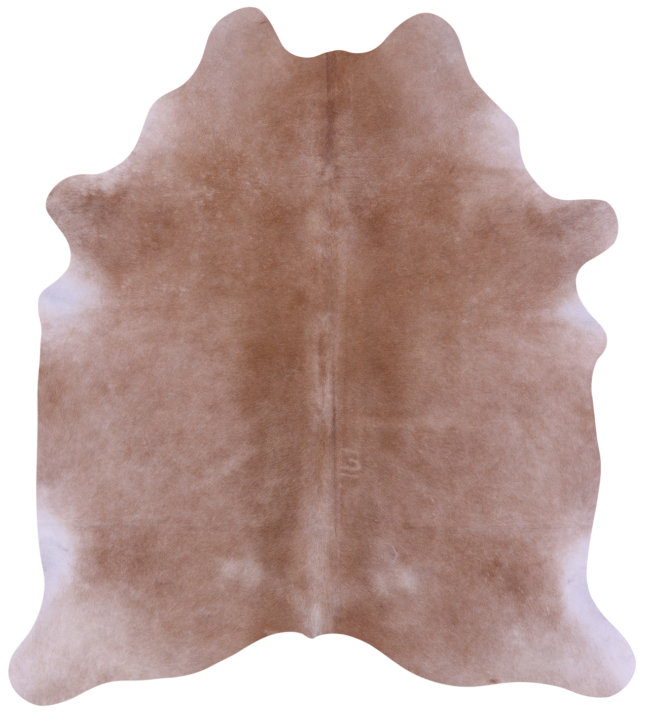 Light Brown Natural Cowhide Rug - X-Large 7' 3"H x 6' 4"W
