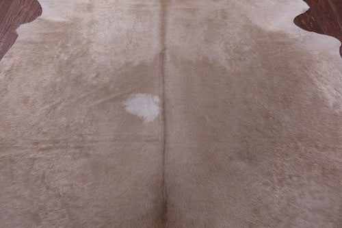 Beige Natural Cowhide Rug - X-Large 7' 0