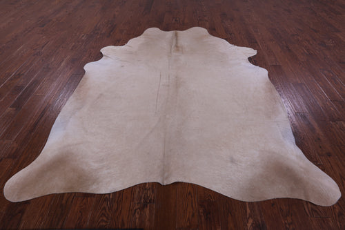 Beige Natural Cowhide Rug - XX-Large 8' 2