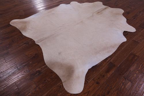 Beige Natural Cowhide Rug - XX-Large 8' 2