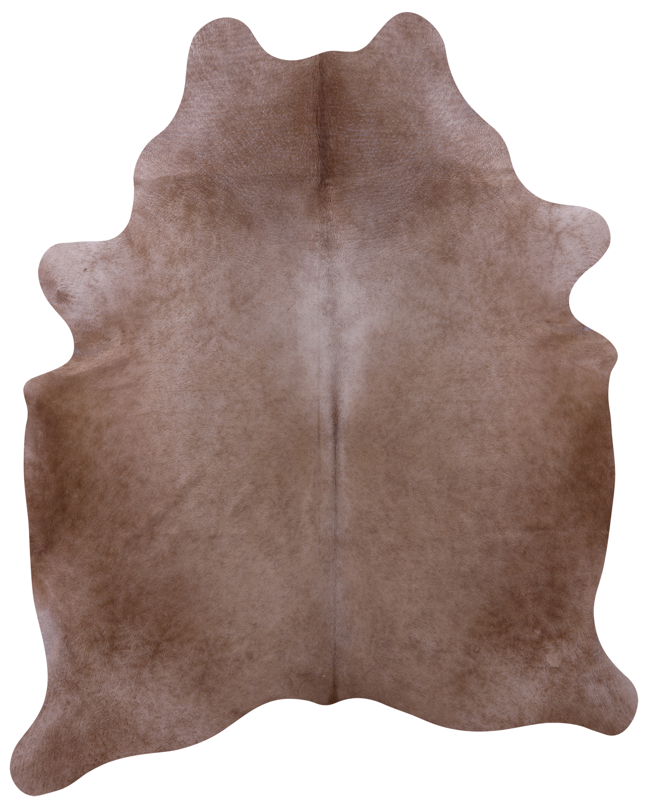 Light Brown Natural Cowhide Rug - X-Large 7' 5"H x 6' 0"W