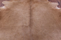 Thumbnail for Light Brown Natural Cowhide Rug - X-Large 7' 7