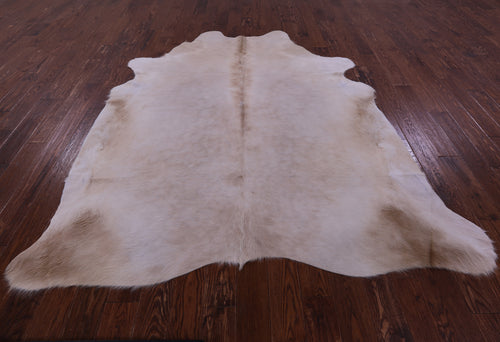 Beige Natural Cowhide Rug - XX-Large 8' 0